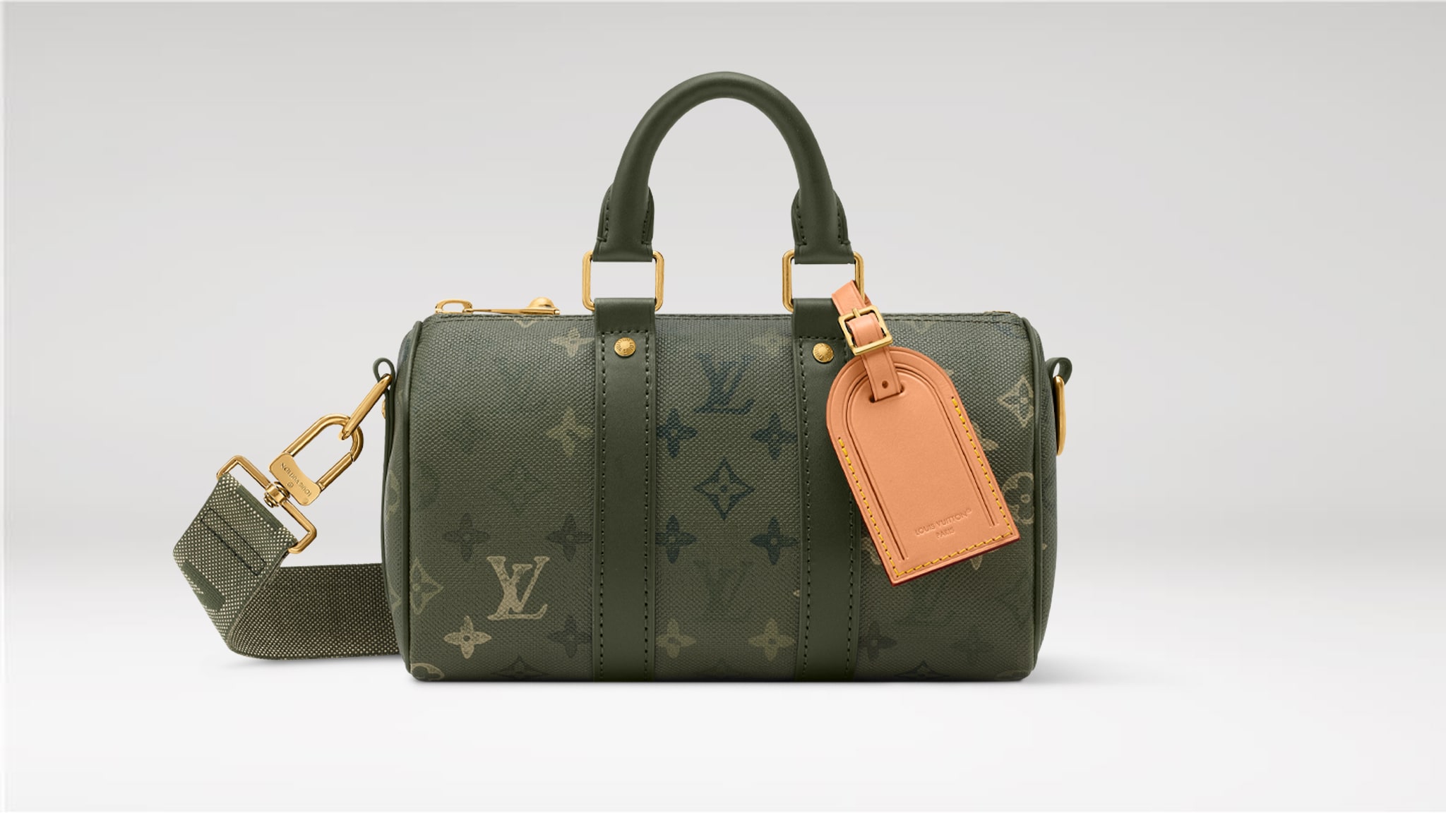 新品 LOUIS VUITTON Keepall 35 定価¥438,900 Keepall Bandoulière 35 Monogram Eclipse - Bags M46655 | LOUIS VUITTON