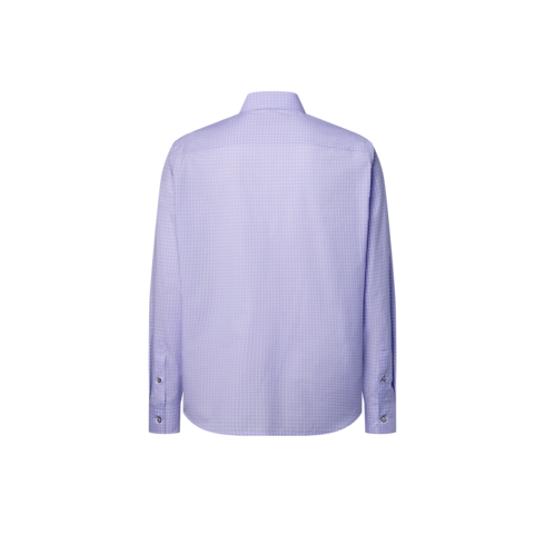 Cotton Silk Long-Sleeved Jacquard Shirt in Men's Ready-to-Wear All Ready-to-Wear collections by Louis Vuitton (Product zoom)
