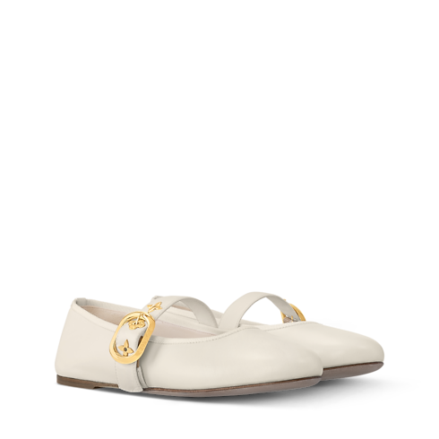 Romy Flat Ballerina in Women's Shoes Loafers and Ballerinas collections by Louis Vuitton (Product zoom)