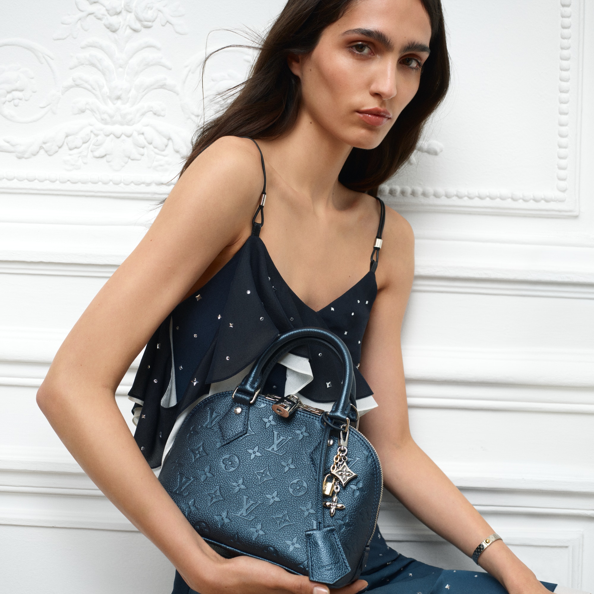 Alma BB Monogram Empreinte in Tas dan Aksesori Kulit