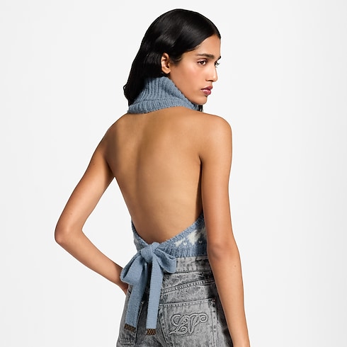 Alpine Knit Crop Top in Wanita's Pakaian Atasan dan Baju collections by Louis Vuitton (Perbesar produk)