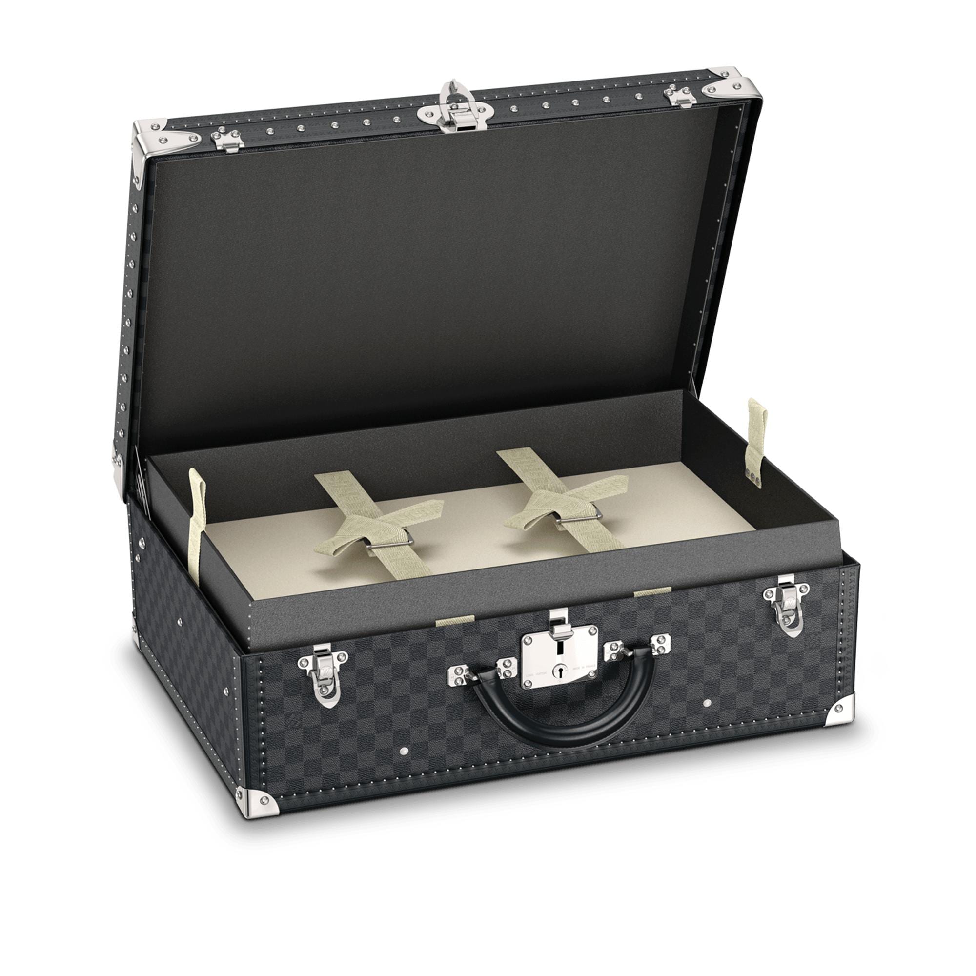 Alzer 60 Damier Graphite Canvas in Pria