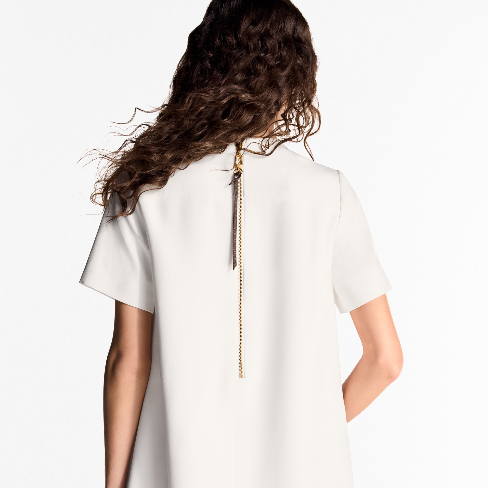 Anchor Button A-Line Dress   in Women