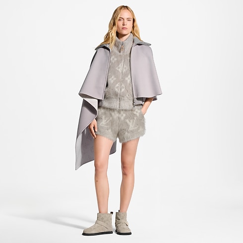 Asymmetrical Mahina Cape Coat in Wanita's Pakaian Mantel dan Jaket collections by Louis Vuitton (Perbesar produk)