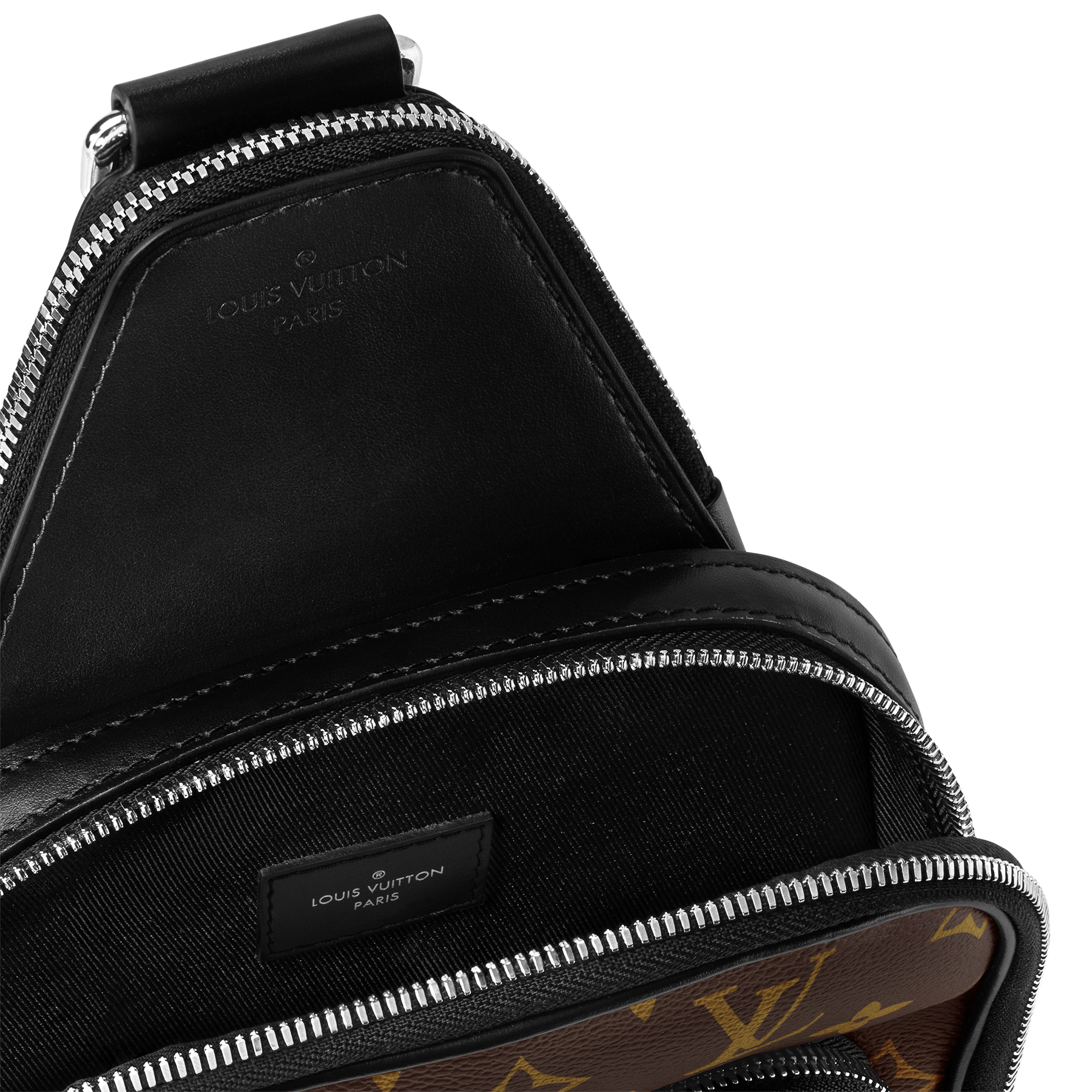 Avenue Slingbag Monogram Macassar Canvas in Men