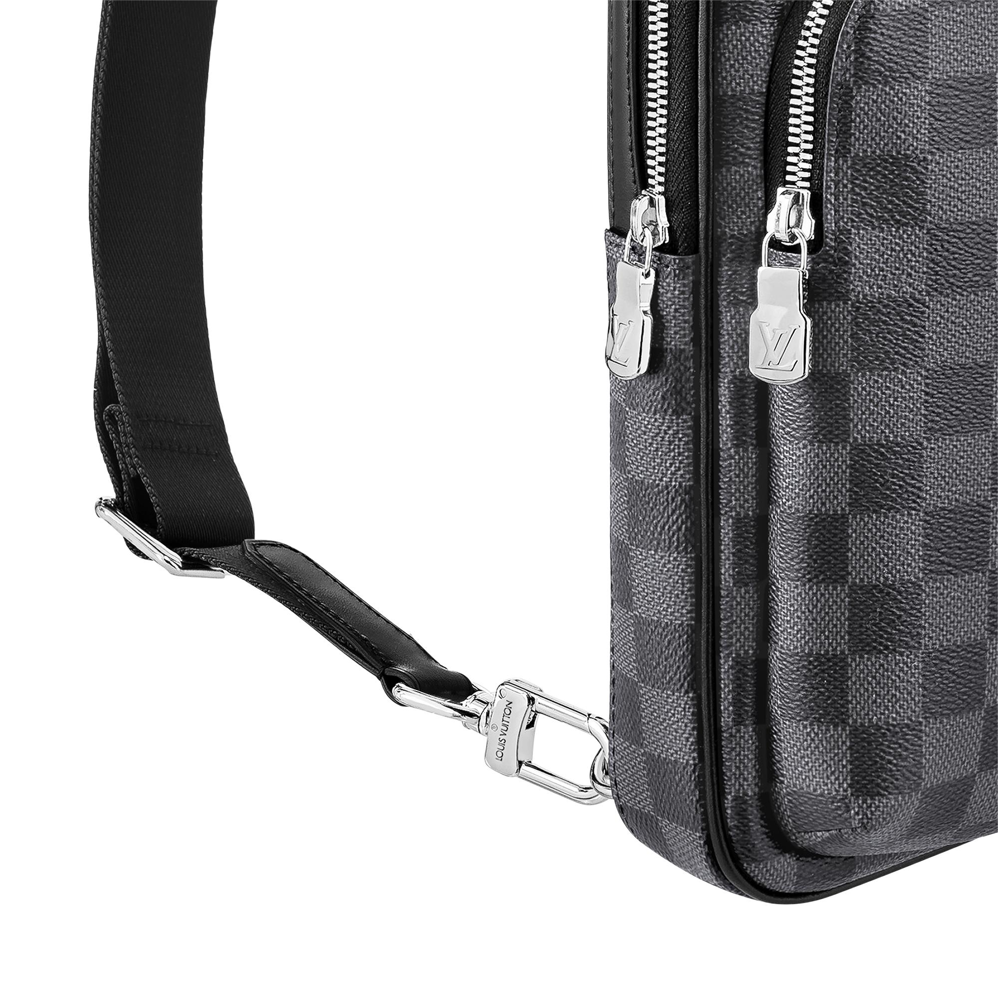Avenue Slingbag Damier Graphite Canvas in Pria