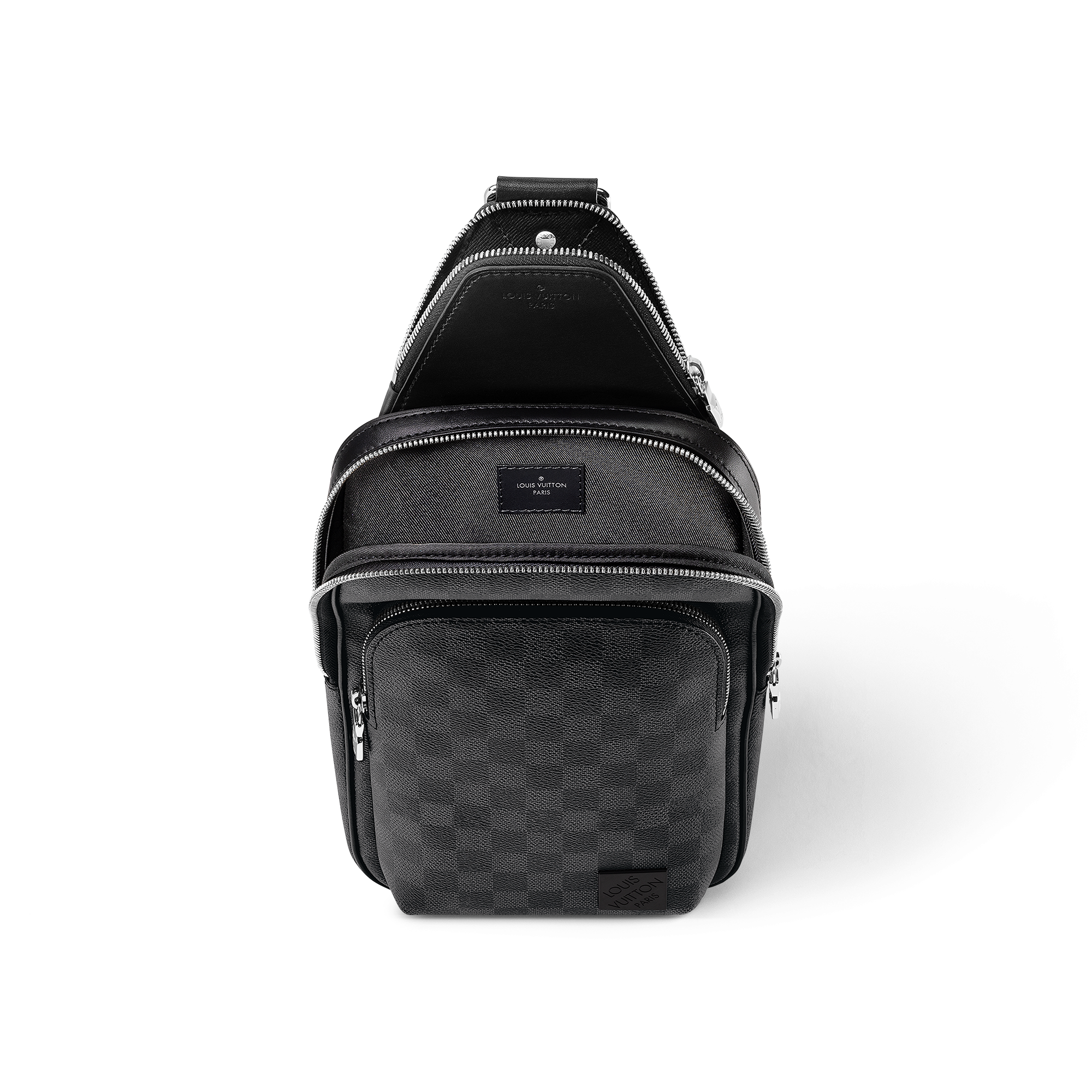 Avenue Slingbag Damier Graphite Canvas in Pria