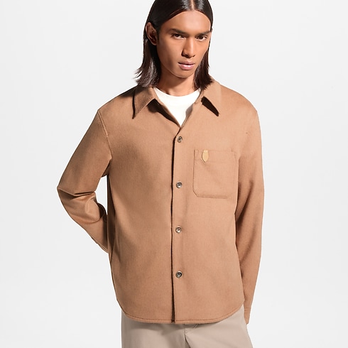 Baby Camel Hair Overshirt in Men's Ready-to-Wear All Ready-to-Wear collections by Louis Vuitton (Product zoom)