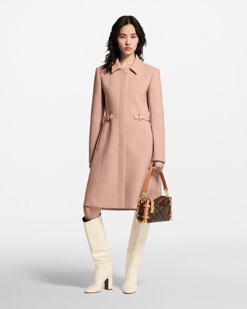 ベルトディテールコート ウィメンズ ウェア(洋服)