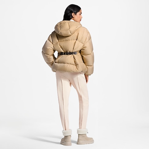 Belt Detail Nanogram Puffer Jacket in Wanita's Pakaian Mantel dan Jaket collections by Louis Vuitton (Perbesar produk)
