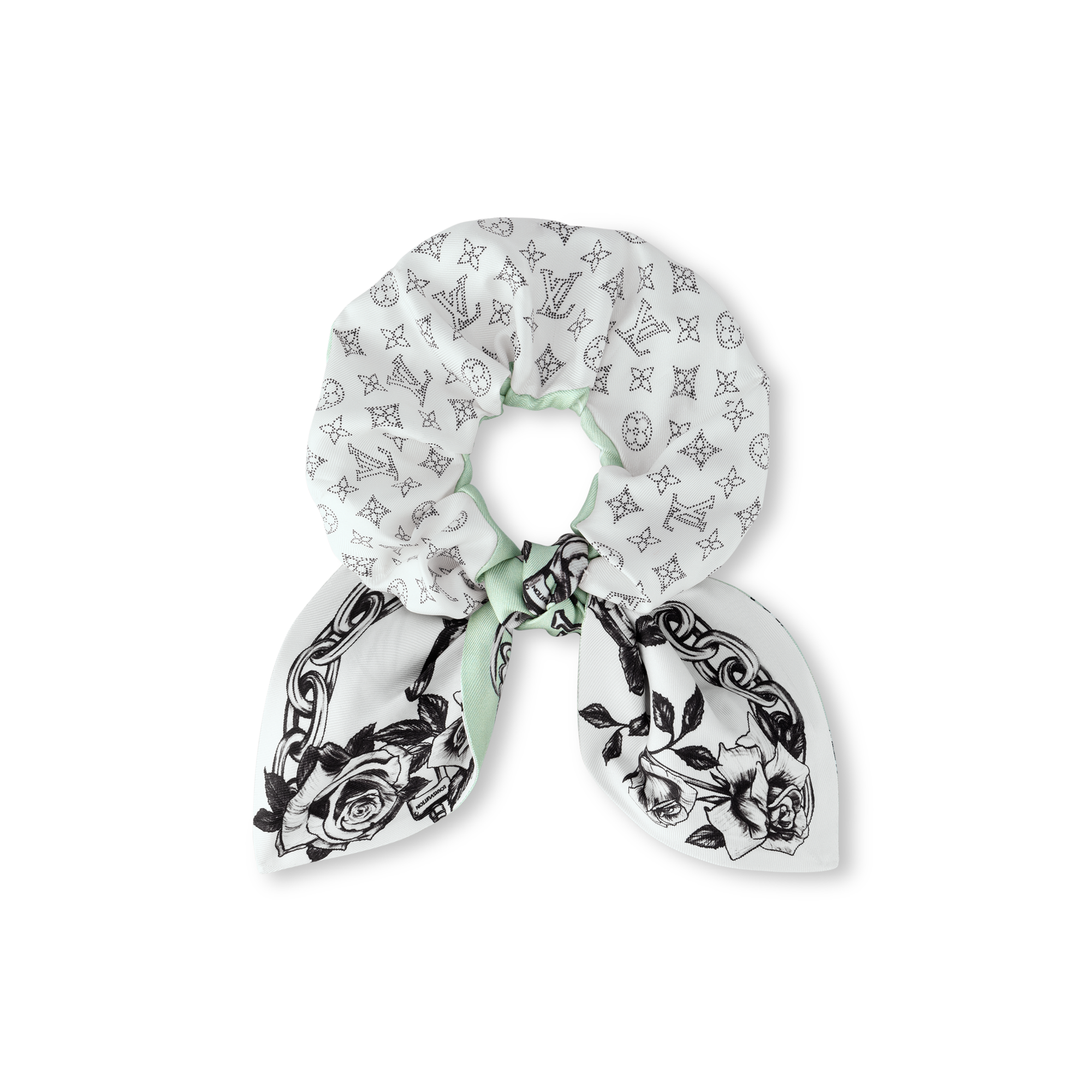 Blooming Monogram Scrunchy S00 in Wanita