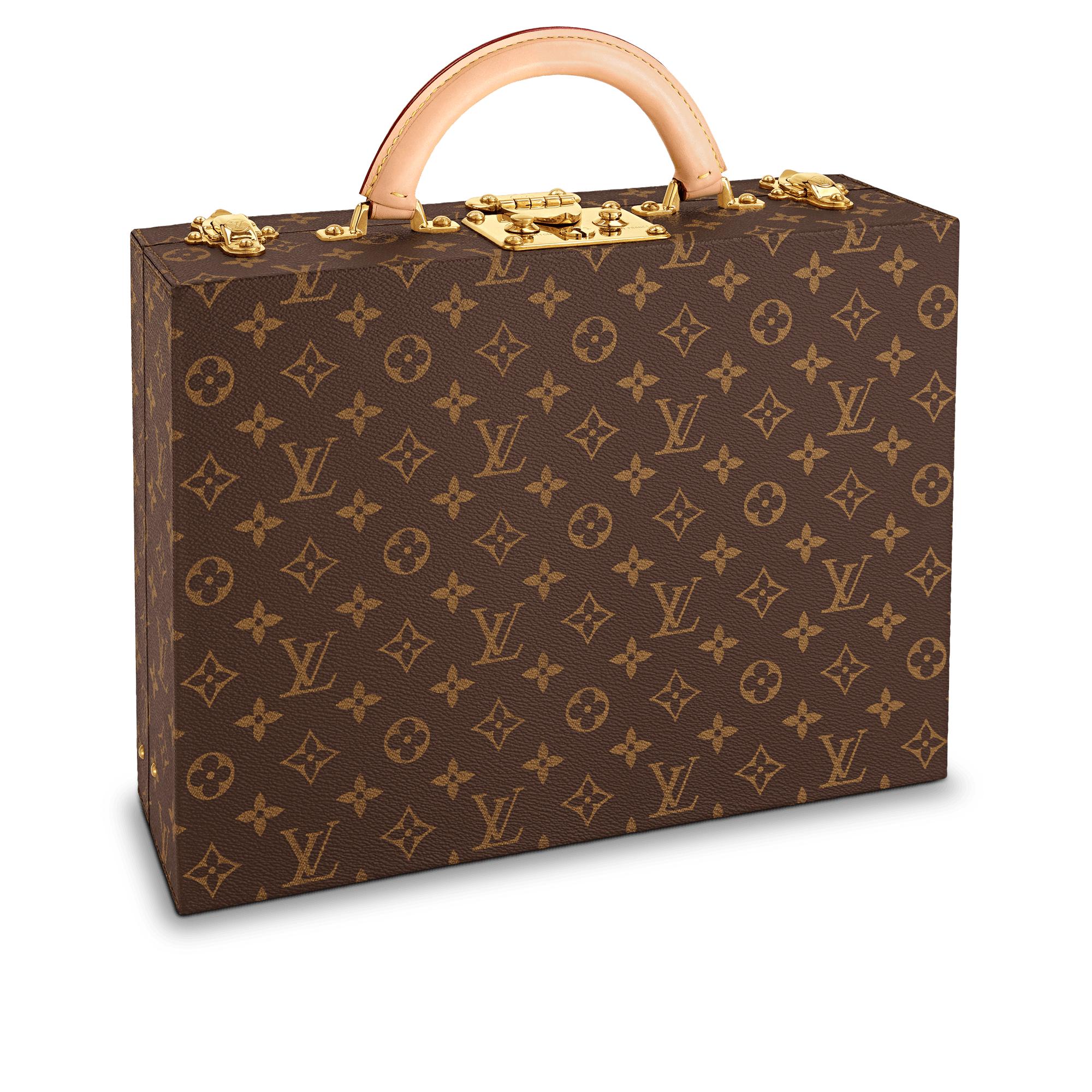 Boîte Bijoux 34 Monogram Canvas in Pria