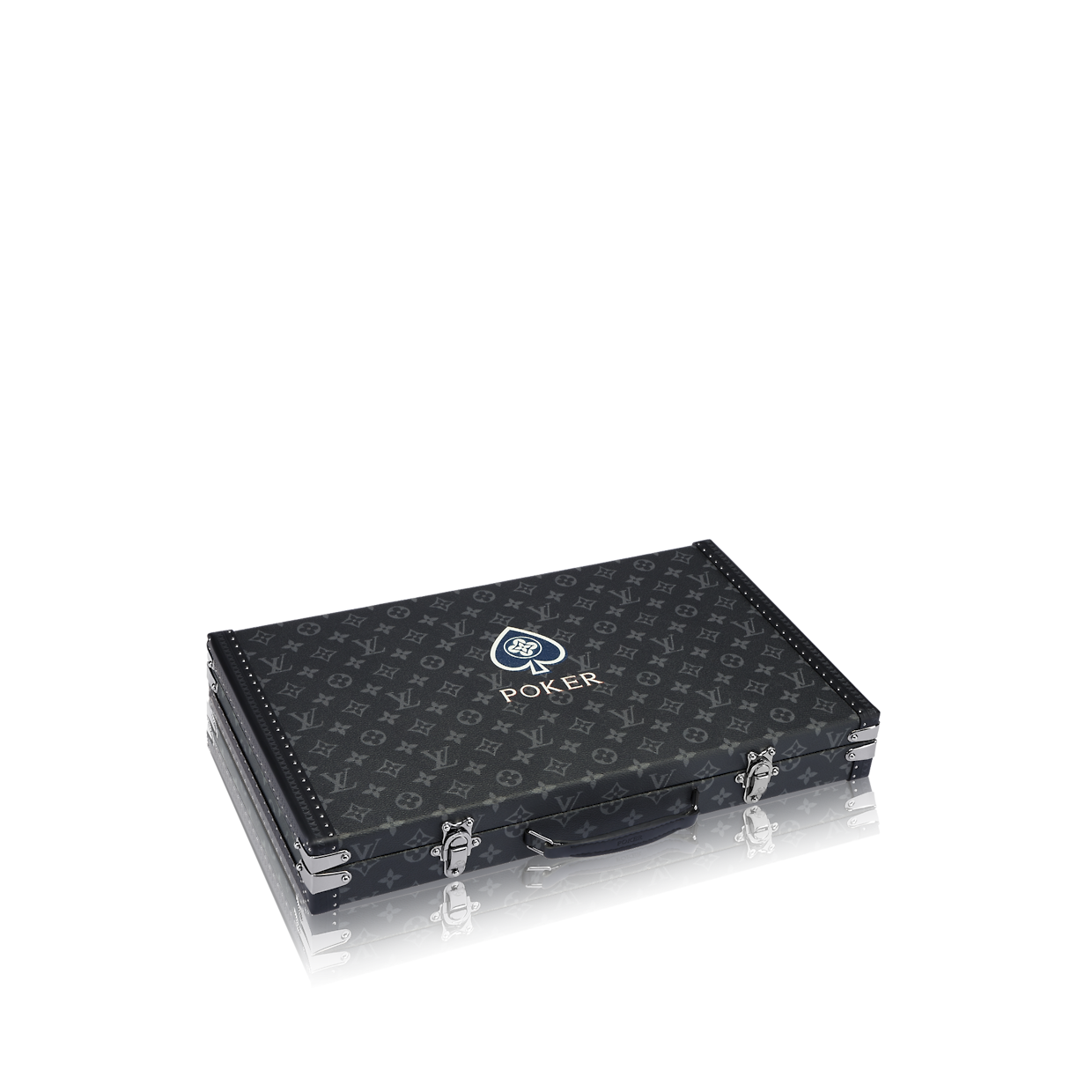 Boîte Jeu Poker Monogram Eclipse in Pria