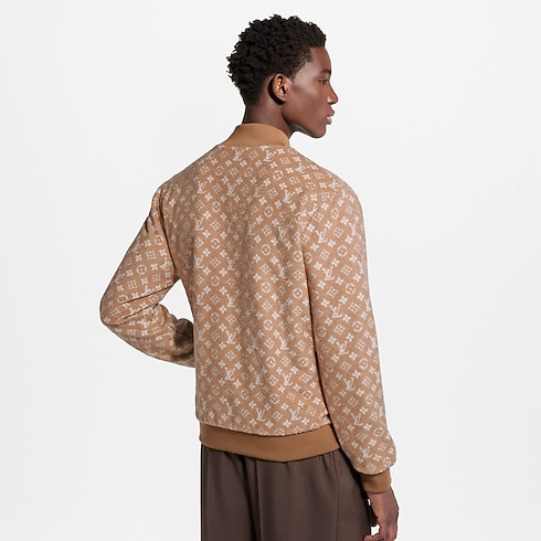 Bomber Fleece Monogram Reversible in Pria's Pakaian Semua Koleksi collections by Louis Vuitton (Perbesar produk)