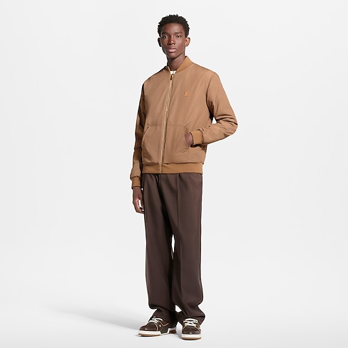 Bomber Fleece Monogram Reversible in Pria's Pakaian Semua Koleksi collections by Louis Vuitton (Perbesar produk)