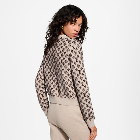Brushed Monogram Cardigan in Women's Ready-to-Wear Knitwear collections by Louis Vuitton (Product zoom)