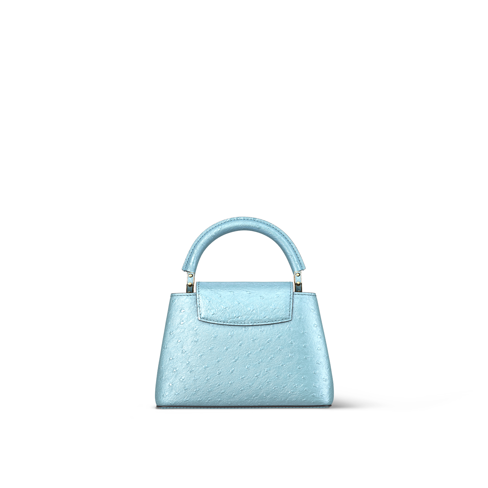 Capucines Mini Autruche in Women