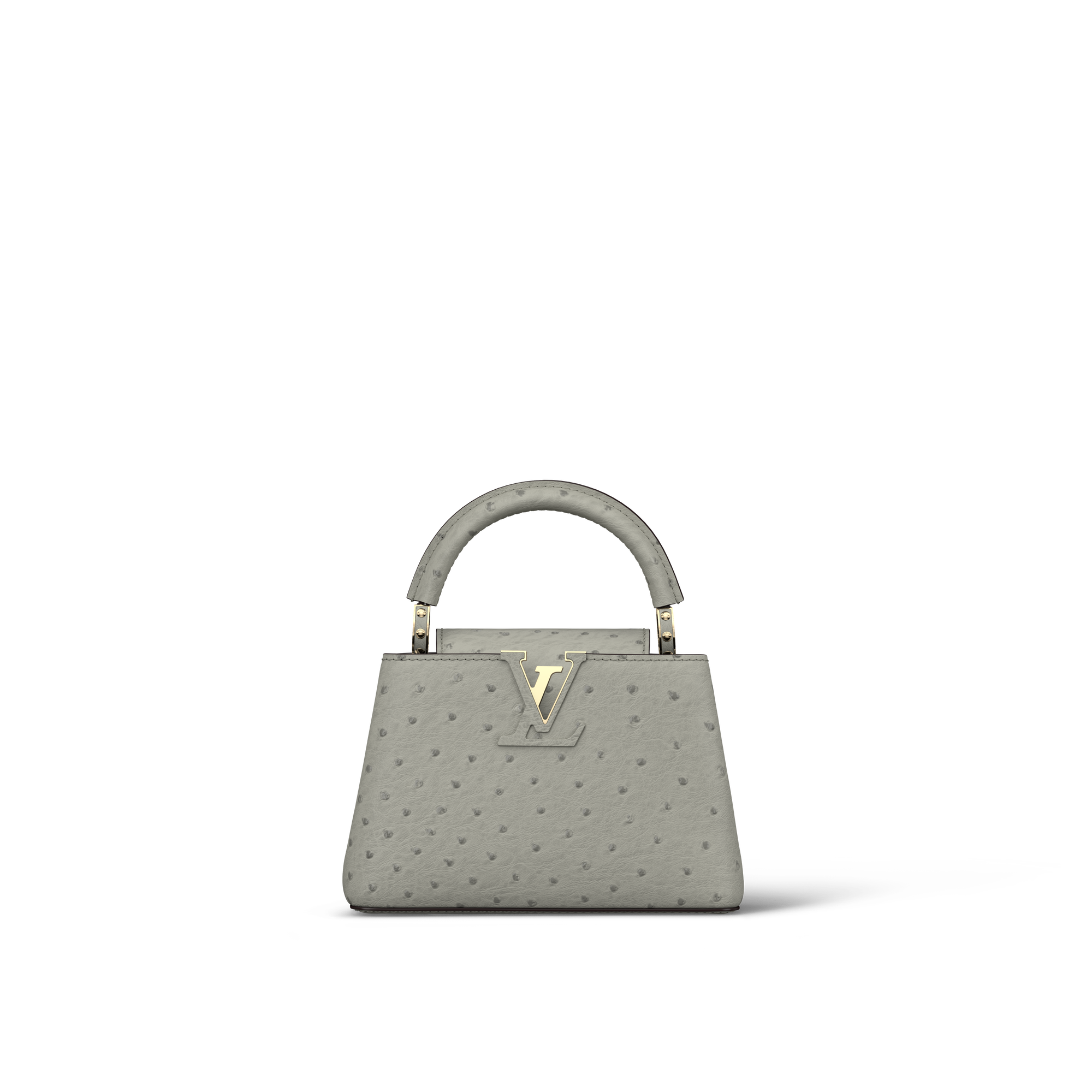 Capucines Mini Autruche in Women