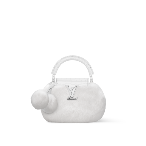 Capucines Mini Snowball L09 in Wanita's Tas Tangan Capucines collections by Louis Vuitton (Perbesar produk)