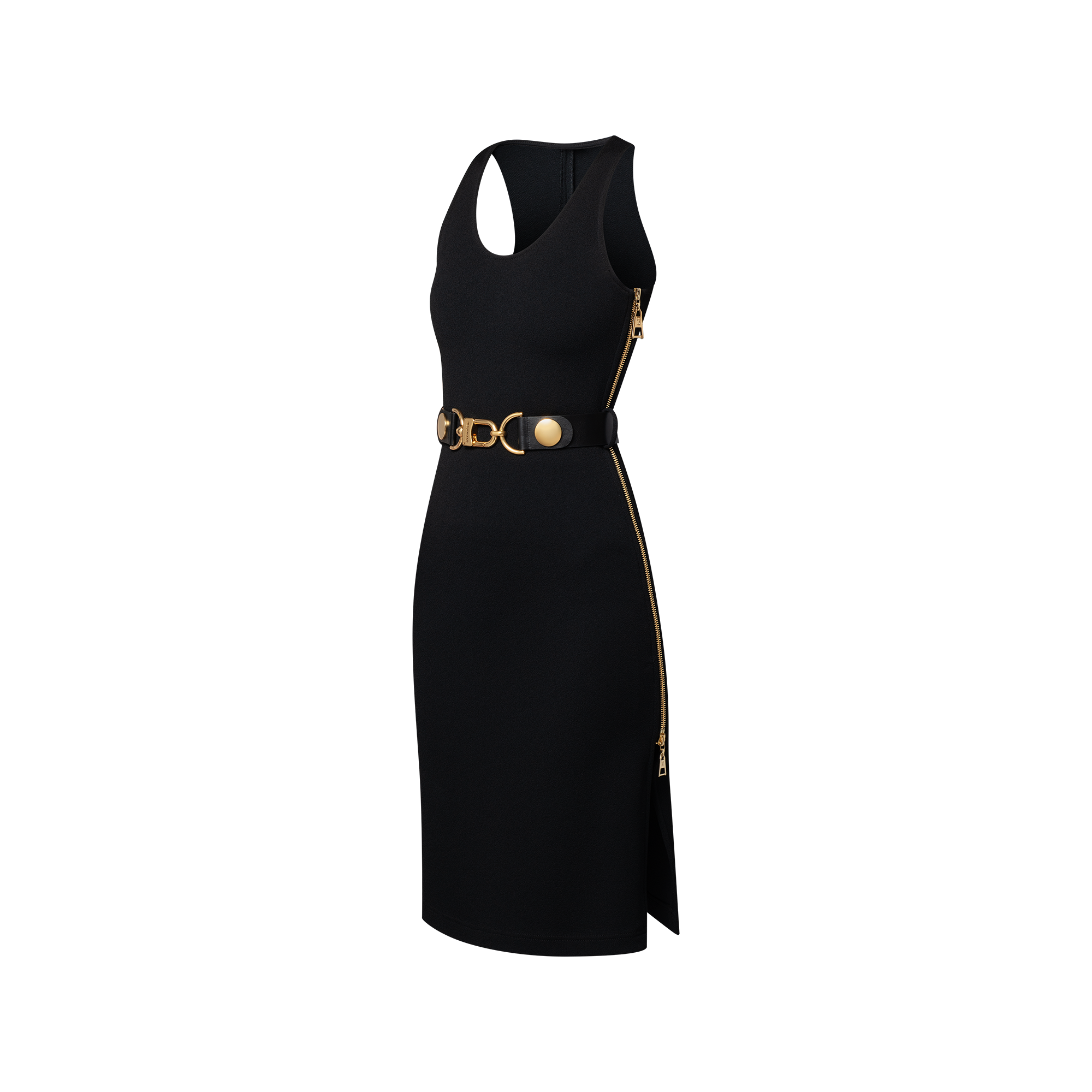 Carabiner Belt Dress  in Wanita