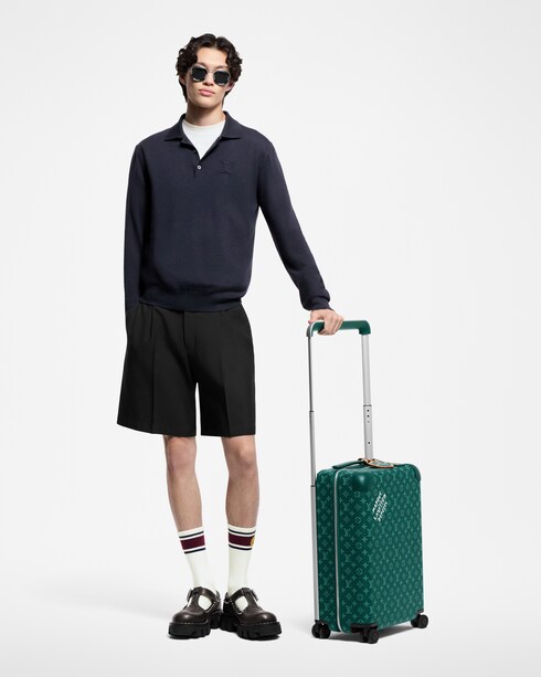 カシミヤロングスリーブポロ メンズ ウェア(洋服)