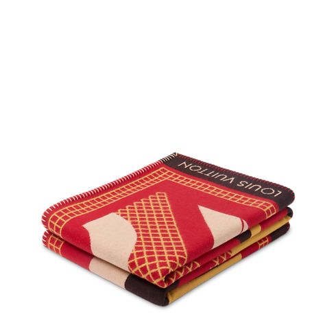 Charleston Throw Blanket in Trunks, Travel and Home's Home and Art of Dining Home Textile collections by Louis Vuitton (Product zoom)