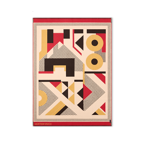 Charleston Throw Blanket in Trunks, Travel and Home's Home and Art of Dining Home Textile collections by Louis Vuitton (Perbesar produk)