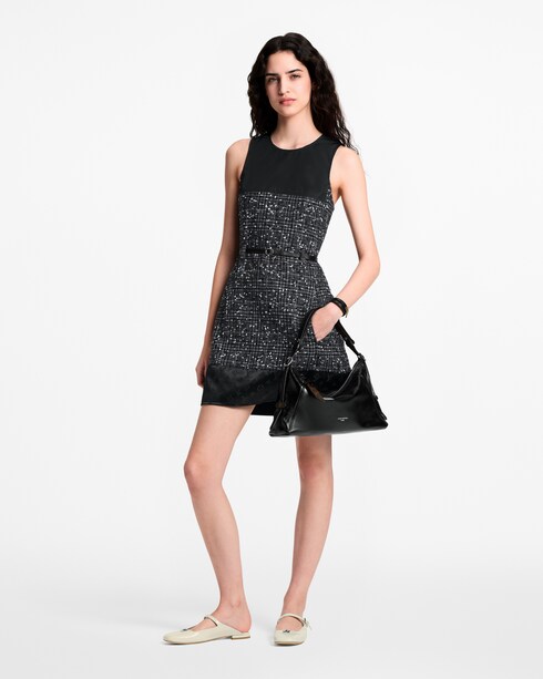 チェックツイード スポーティドレス ウィメンズ ウェア(洋服)