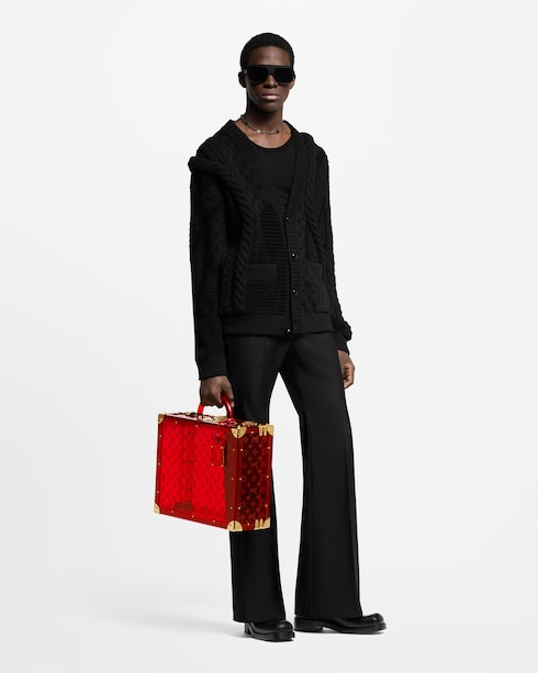 Chunky Wool-Blend Cable Cardigan in Men's Ready-to-Wear All Ready-to-Wear collections by Louis Vuitton