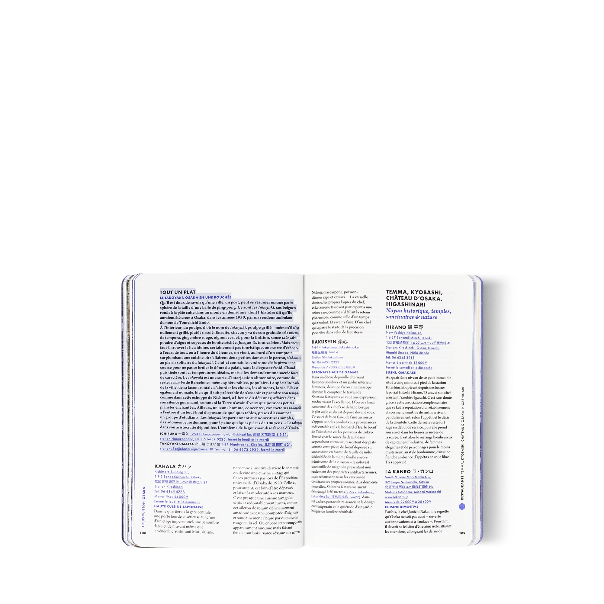 City Guide Osaka  in Trunks, Travel and Home