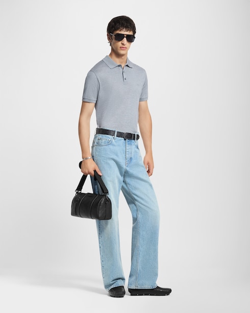 City Keepall Monogram Shadow Leather in Bags and Small Leather Goods's Men Bags LV Icons collections by Louis Vuitton