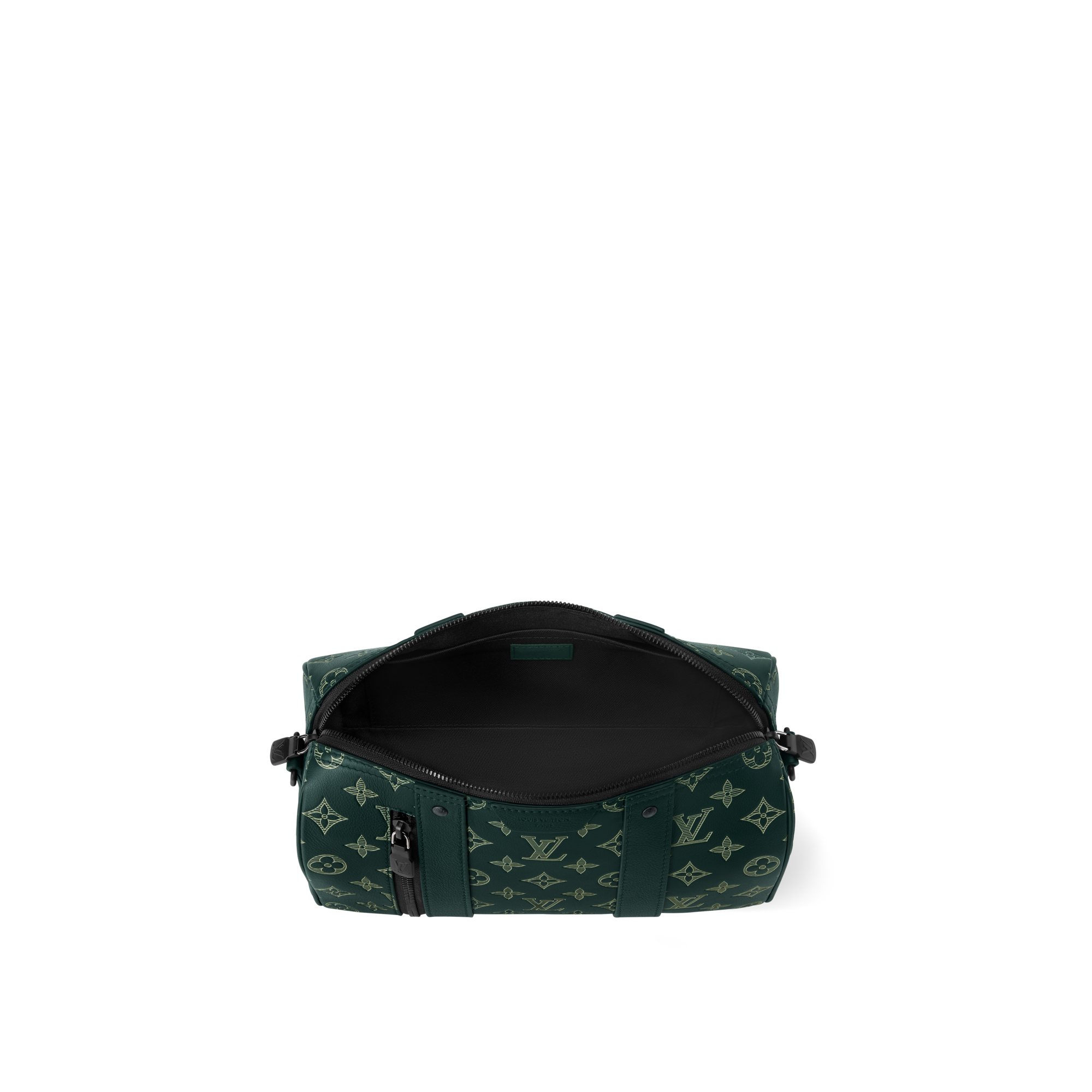 City Keepall Monogram Shadow Leather in Tas dan Aksesori Kulit