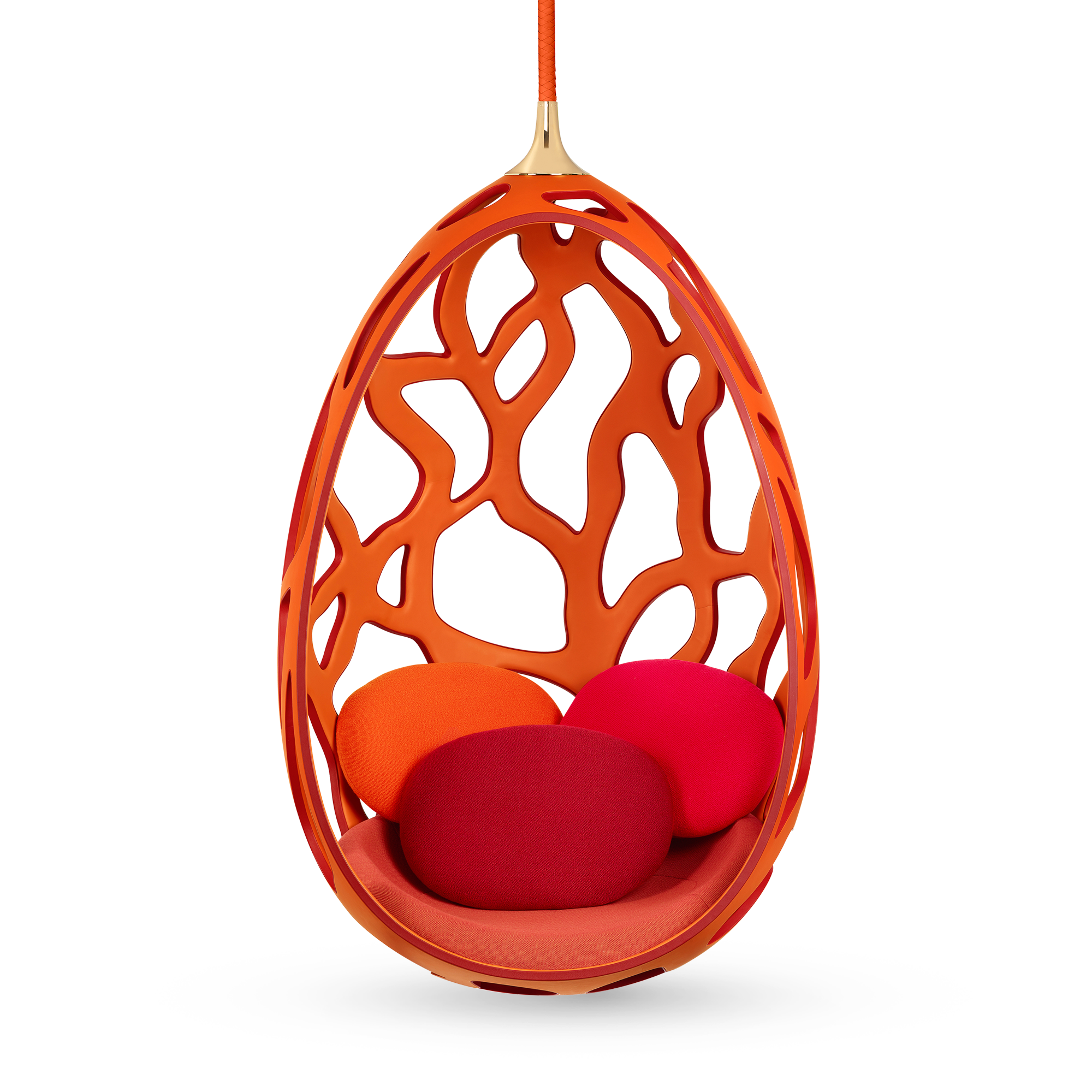 Cocoon By Fernando & Humberto Campana Calfskin in Trunks, Travel and Home