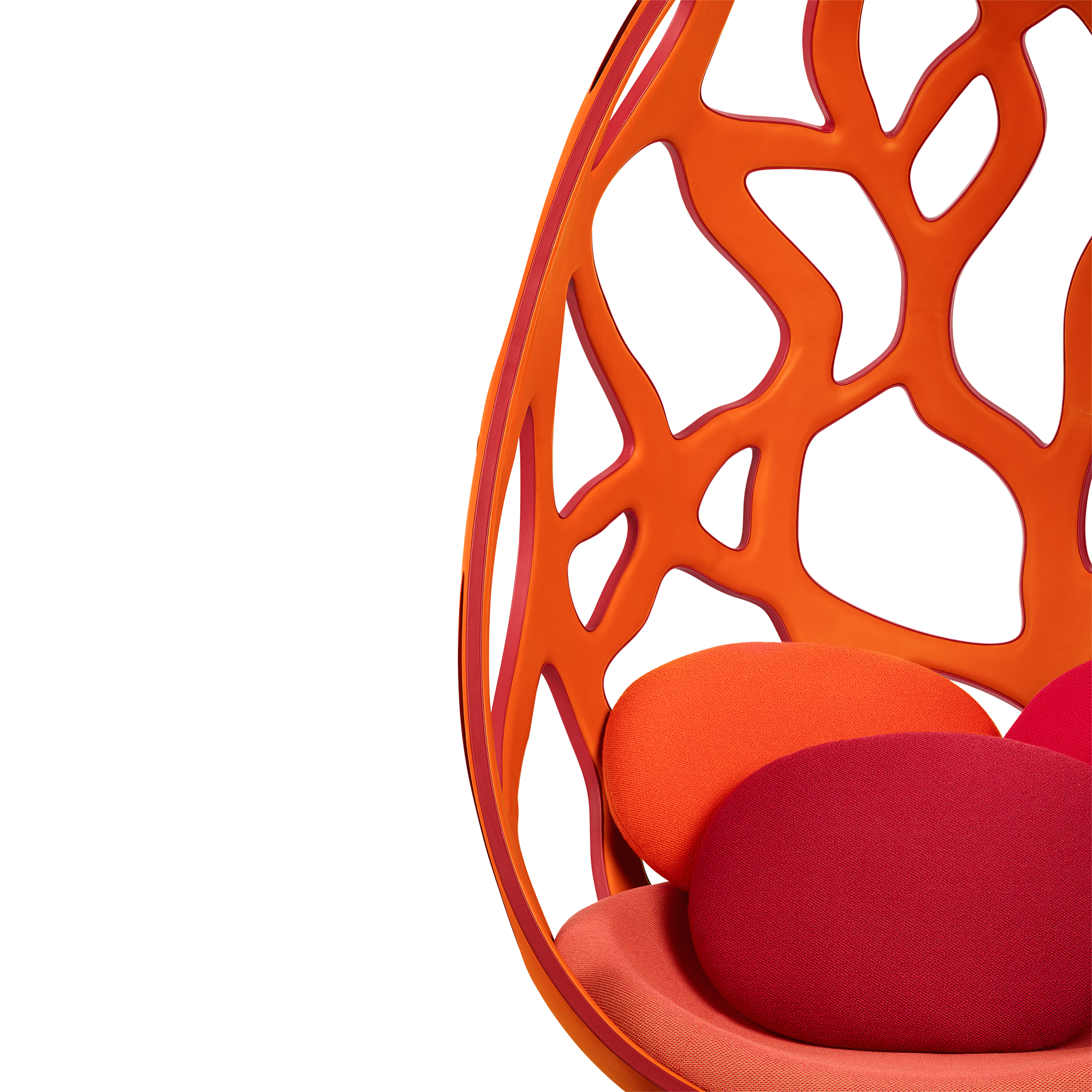 Cocoon By Fernando & Humberto Campana Calfskin in Trunks, Travel and Home