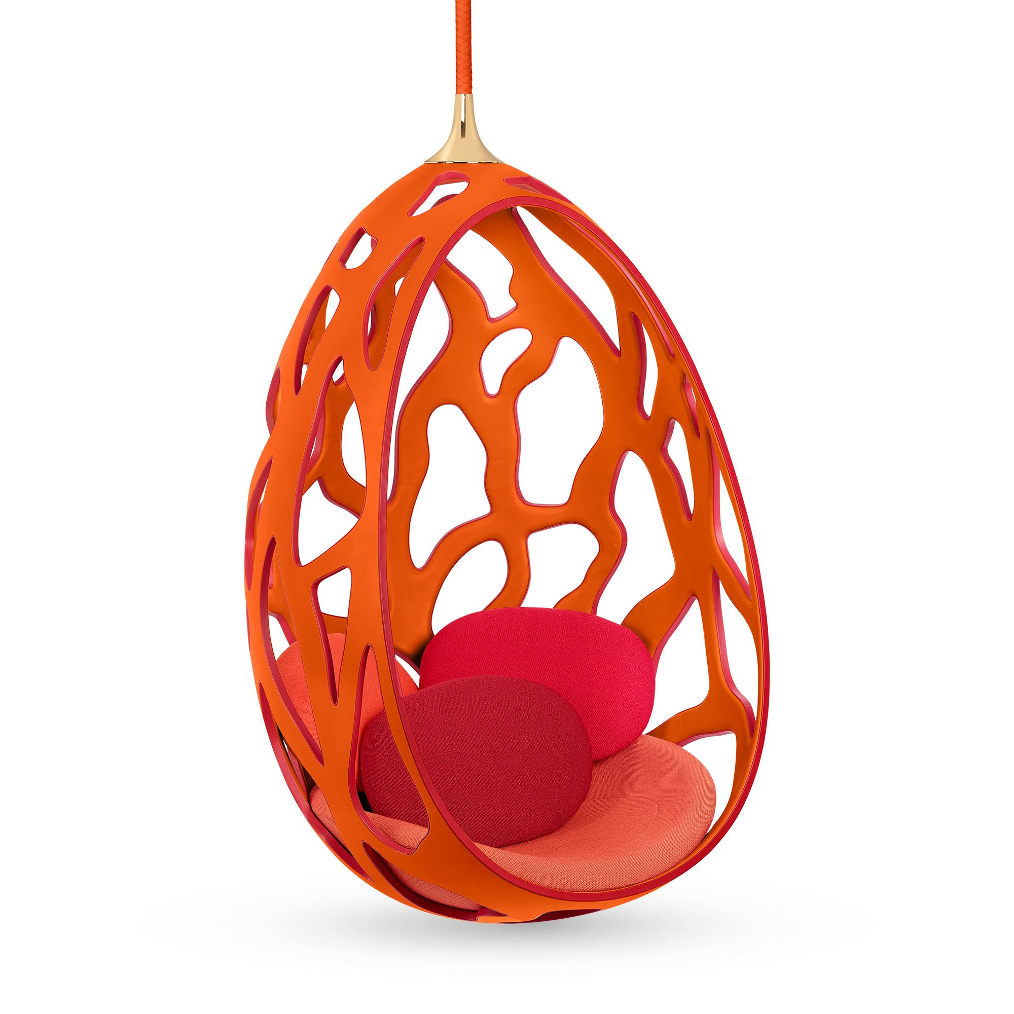 Cocoon By Fernando & Humberto Campana Calfskin in Trunks, Travel and Home