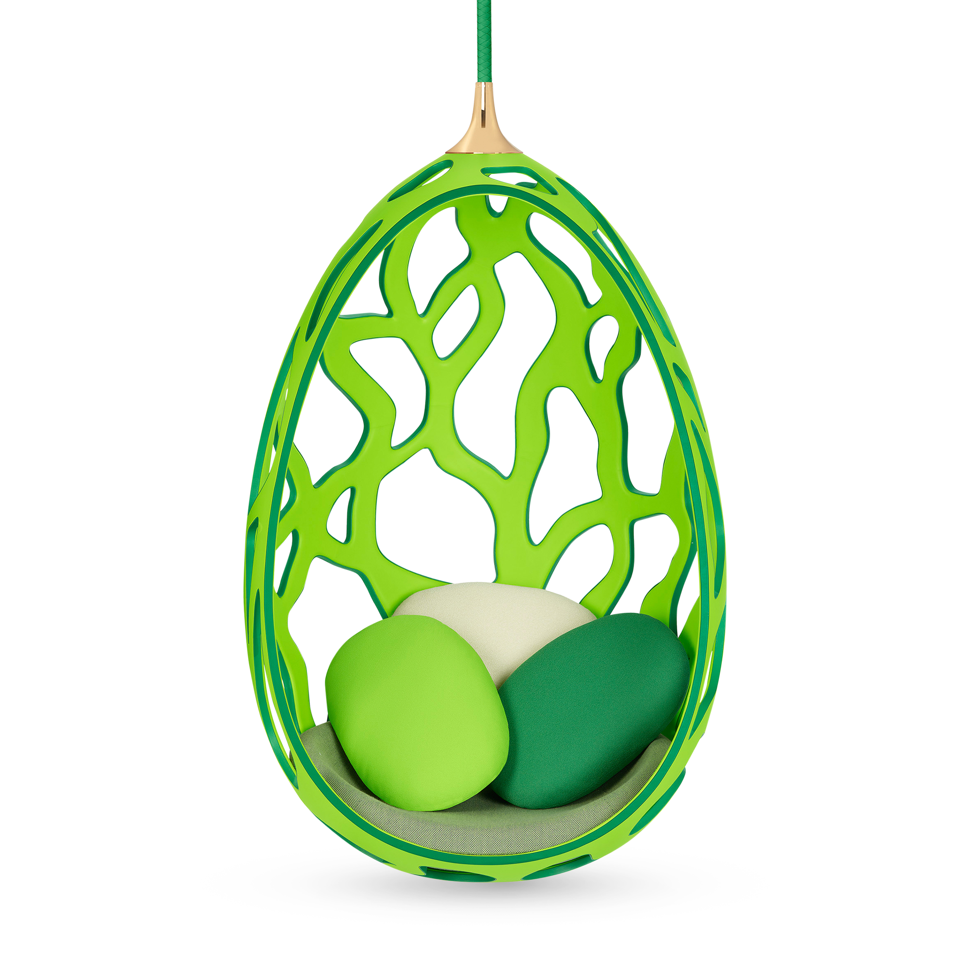 Cocoon By Fernando & Humberto Campana Calfskin in Trunks, Travel and Home