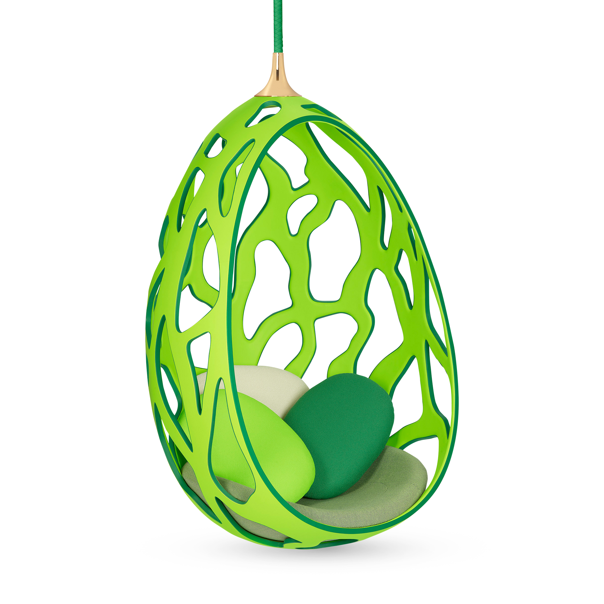 Cocoon By Fernando & Humberto Campana Calfskin in Trunks, Travel and Home