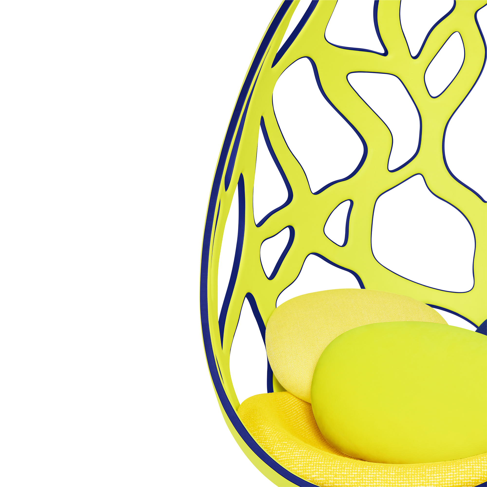 Cocoon By Fernando & Humberto Campana Calfskin in Trunks, Travel and Home