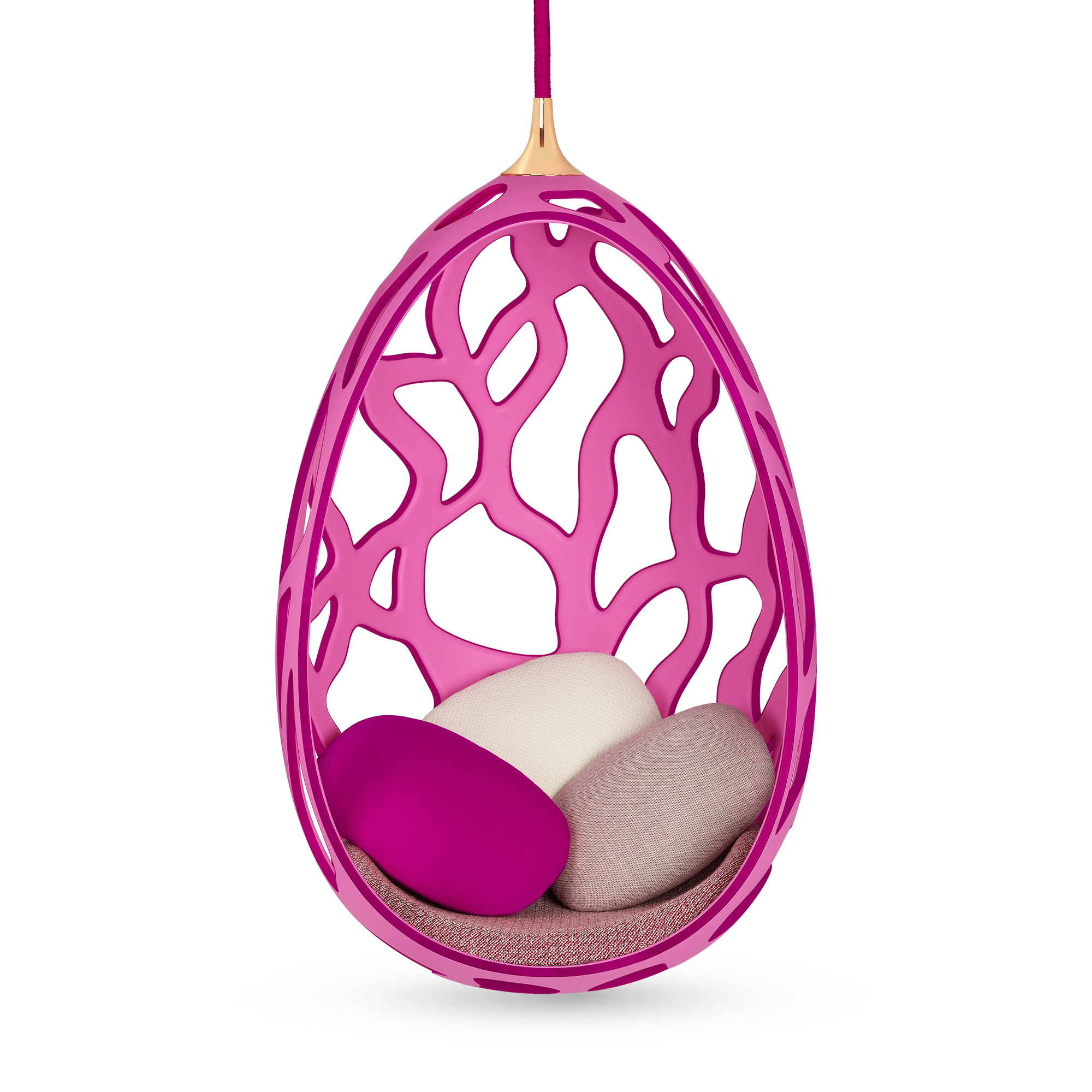 Cocoon By Fernando & Humberto Campana Calfskin in Trunks, Travel and Home