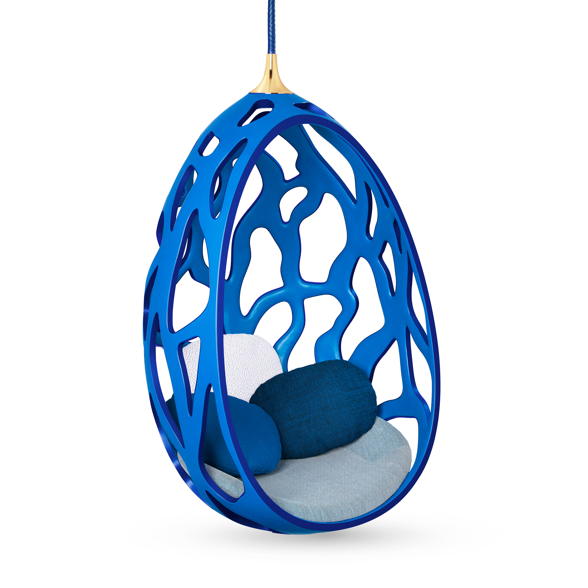 Cocoon By Fernando & Humberto Campana Calfskin in Trunks, Travel and Home