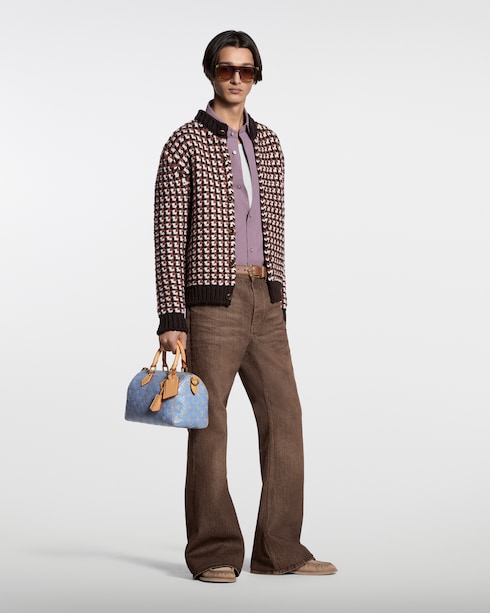 의류 데님 커피 인디고 데님 부츠컷 팬츠 | 루이비통 공식 온라인 스토어®