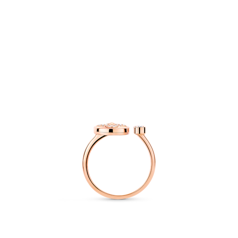 Color Blossom Mini Sun Ring, Pink Gold and Diamonds in Perhiasan's Kategori Semua Koleksi collections by Louis Vuitton (Perbesar produk)