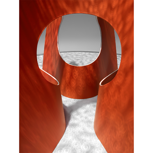 Cosmic Table By Raw Edges in Trunks, Travel and Home's Home and Art of Dining Furniture collections by Louis Vuitton (Perbesar produk)