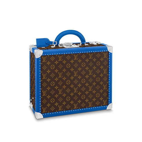 Cotteville 16 Montres Macassar Bleu Monogram Macassar in Trunks, Travel and Home's Trunks and Boxes Trunks and Suitcases collections by Louis Vuitton (Product zoom)