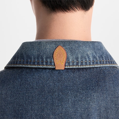 Cotton Cashmere Denim Trucker Jacket in Men's Ready-to-Wear All Ready-to-Wear collections by Louis Vuitton (Product zoom)
