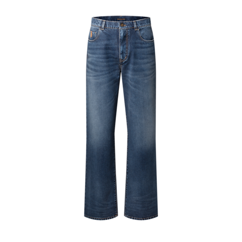 Cotton Cashmere Jeans in Pria's Pakaian Semua Koleksi collections by Louis Vuitton (Perbesar produk)