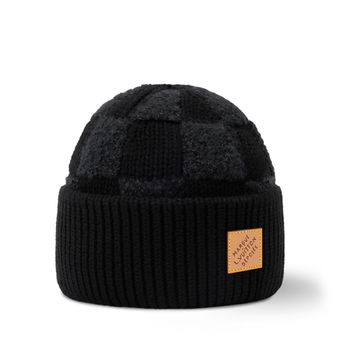 Damier Cloud Beanie S00 in Pria's Aksesori Topi dan Sarung Tangan collections by Louis Vuitton (Perbesar produk)