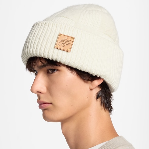 Damier Cloud Beanie S00 in Pria's Aksesori Topi dan Sarung Tangan collections by Louis Vuitton (Perbesar produk)