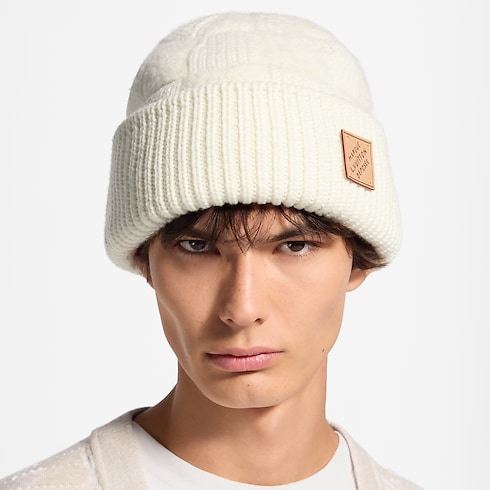 Damier Cloud Beanie S00 in Pria's Aksesori Topi dan Sarung Tangan collections by Louis Vuitton (Perbesar produk)