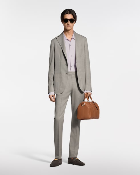 의류 팬츠 다미에 자카드 시가렛 팬츠 | 루이비통 공식 온라인 스토어®